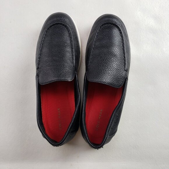 Cole Haan Nantucket Slip On Shoe Womens 8 B Black Leather Comfort Loafer - Picture 7 of 10